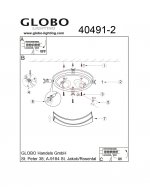 Светильник Globo 40491-2