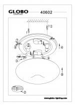Светильник круглый Globo 40602 Shodo