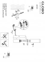 Светильник бра Globo 41521 Marines