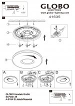 Светильник Globo 41635 Turdus
