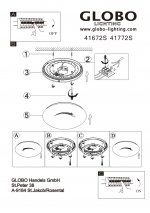 Светильник Globo 41672S Kirsten