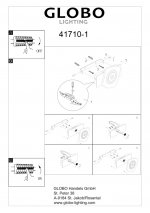 Светильник Globo 41710-1 Zarima