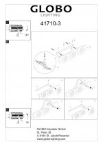 Светильник Globo 41710-3 Zarima