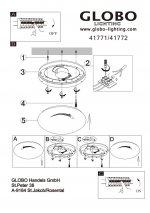 Светильник Globo 41771 Narine