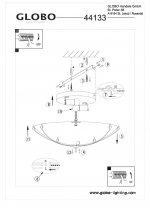 Светильник потолочный Globo 44133 Pandora