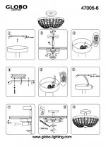 Люстра Globo 47005-6 Cardinalis