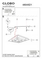Светильник Globo 48045D1