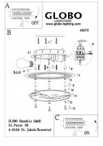 Светильник Globo 48070 Ballerina