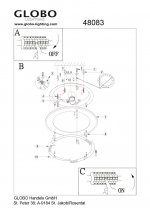 Светильник Globo 48083 Fulva