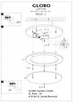 Светильник Globo 48141-1 Regius