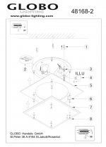 Светильник Globo 48168-2 Indi