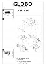 Светильник Globo 48175-7W Louise