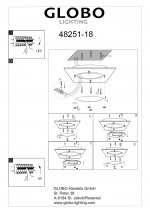 Светильник Globo 48251-18