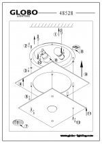 Светильник Globo 48528 Malaga