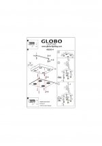 Светильник Globo 49200-4 Berto