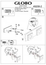 Светильник Globo 49208-2 Cayman