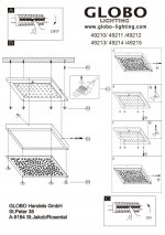 Светильник Globo 49210 Maxime