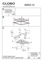 Светильник Globo 49303-12 Algarve