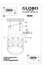 Светильник Globo 49350