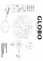 Светильник настольный Globo 5132-1T Juliana