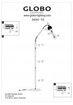 Торшер Globo 54341-1S Elliott