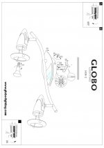 Светильник спот Globo 5436-2 Lord