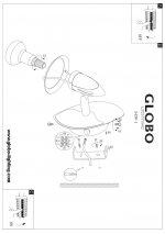 Светильник Globo 5438-1 Lord