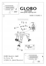 Светильник Globo 54382-3 Rail