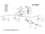 Светильник на 4 лампы Globo 5449-4 Novara