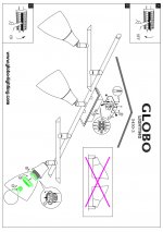 Люстра Globo 5450-3 Frank