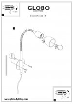 Светильник гибкий Globo 5453-1W Cathy