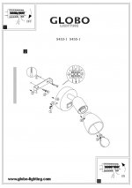 Светильник Globo 5453-1 Cathy