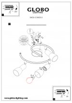 Люстра Globo 5453-3 Cathy