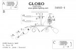 Светильник Globo 54645-4