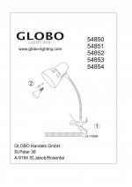 Светильник на прищепке Globo 54850 Clip