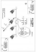 Светильник Globo 56023-4