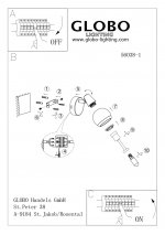 Светильник Globo 56038-1 Boronia