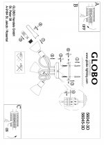 Светильник Globo 56042-3D