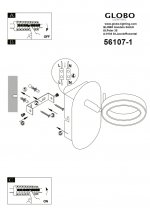 Светильник диодный Globo 56107-1 Orell