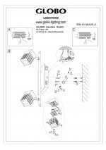 Светильник Globo 56193-2 Ankara