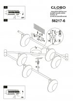 Светильник Globo 56217-6 Gilles