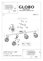 Светильник на штанге Globo 56625-4