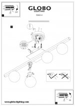 Светильник Globo 5663-4 Cardiff
