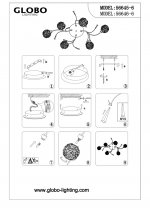 Люстра Globo 56645-6 Cora