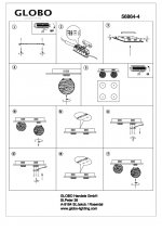 Светильник Globo 56864-4