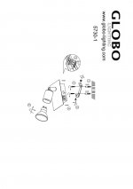 Светильник Globo 5730-1 Grosetto