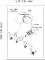 Светильник Globo 5739-4 Hot