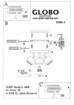 Светильник Globo 57882-3 Oman