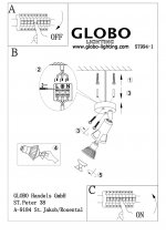 Светильник Globo 57994-1 Dante