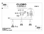 Светильник Globo 57997-3 Levon